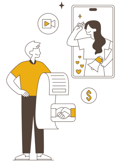 Работа с инфлюенсерами и партнерами