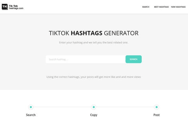 Хештеги для рекомендаций в Тик Ток 2025 с помощью сервиса TikTok Hashtags