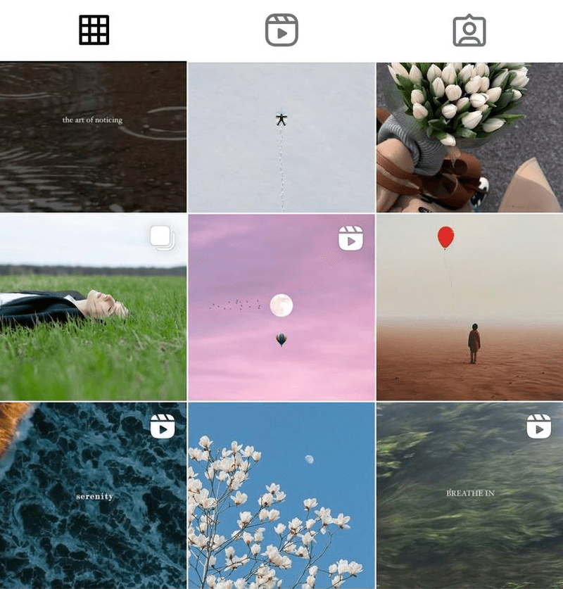 Приклад мінімалістичної сторінки