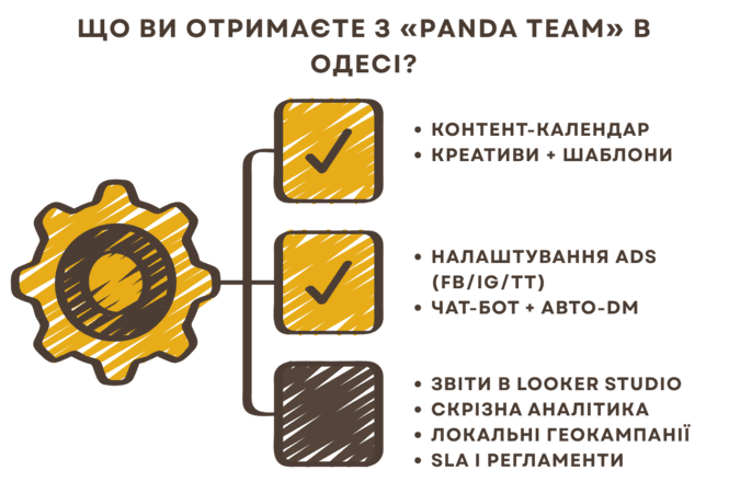Просування магазину в соціальних мережах з Panda Team