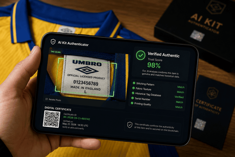 Smart Memorabilia Verify – UI мобильного приложения для аутентификации
