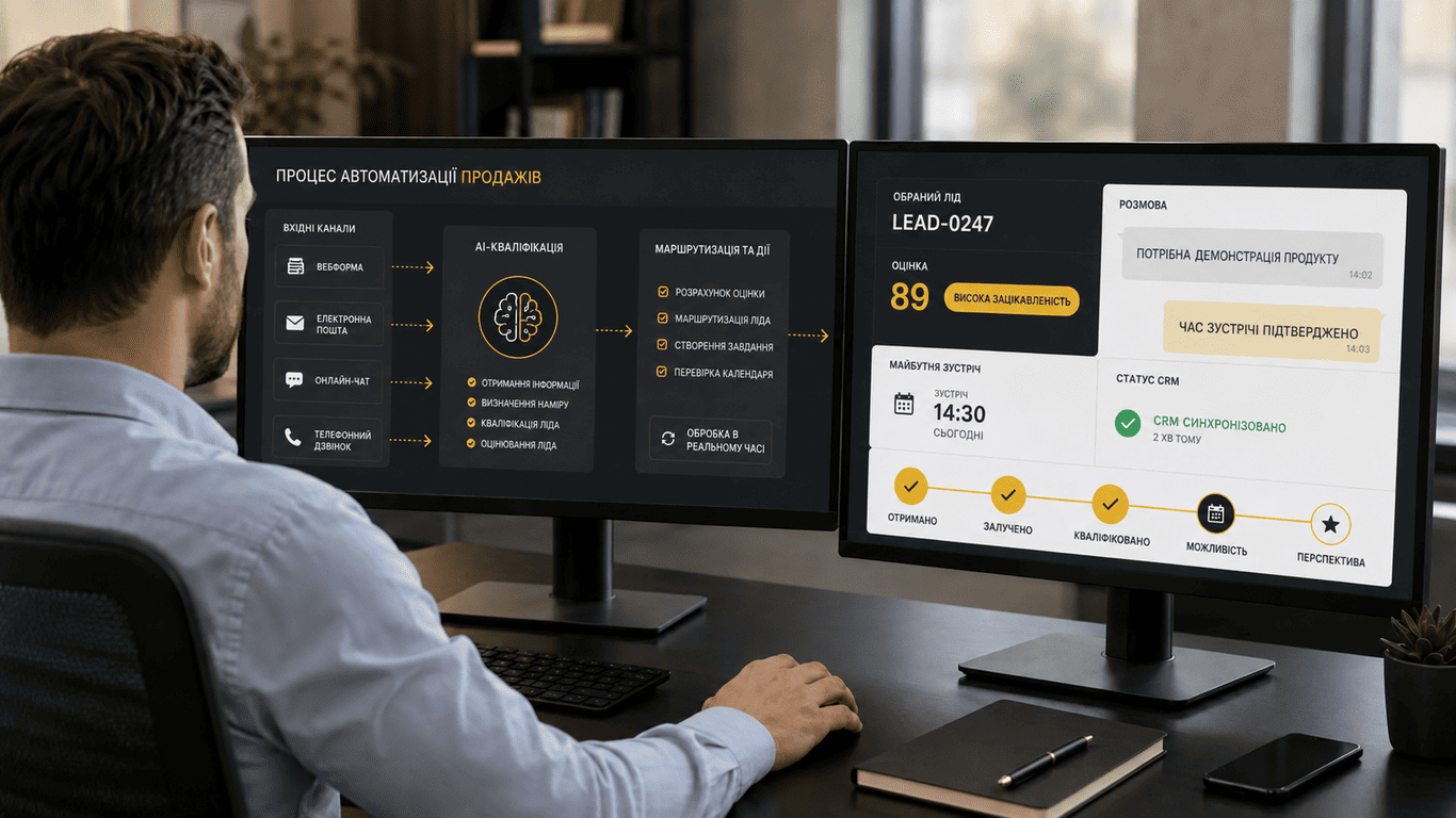 Автоматизация отдела продаж
