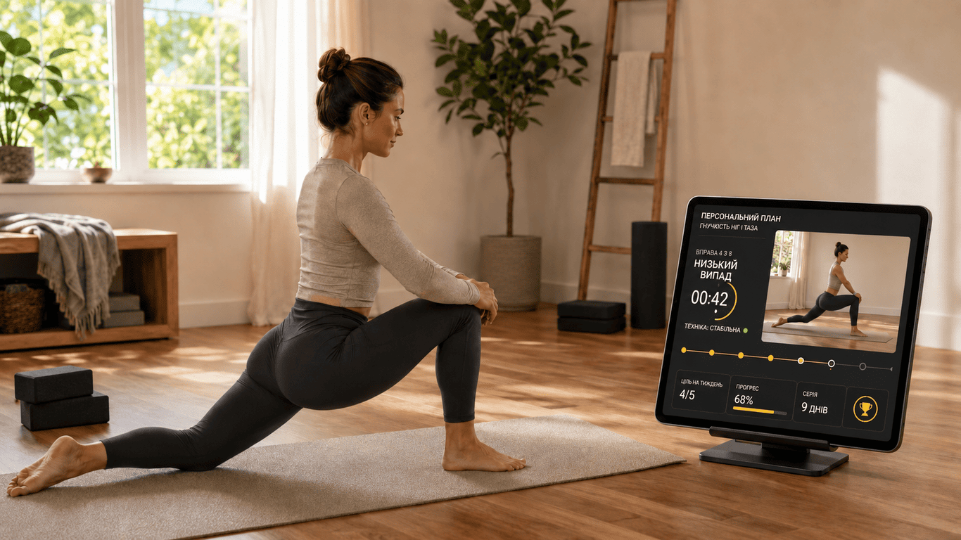 Мобильное приложение «FitFlex Acro»