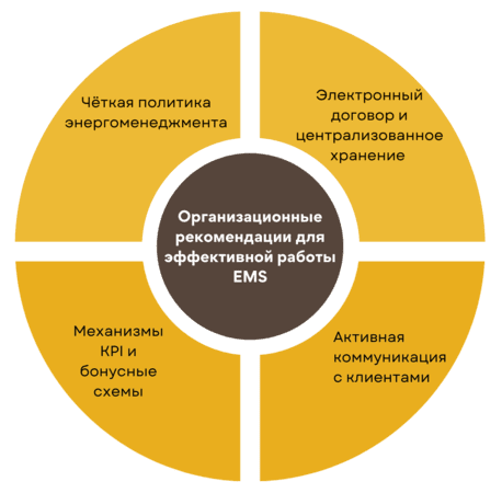 Заказать разработку EMS системы управления энергопотреблением под ЕМС для бизнеса на заказ