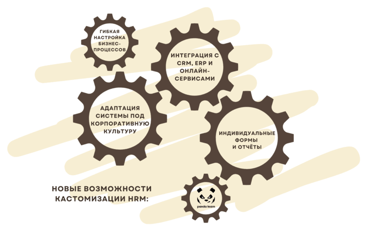 Возможности кастомизации и уникализации системы