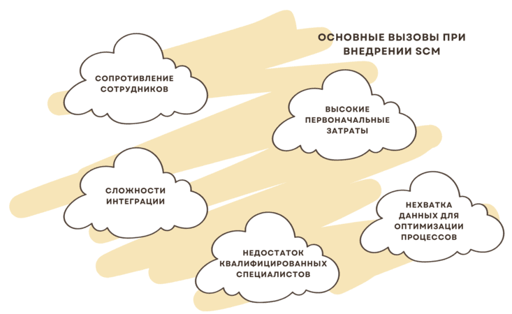 Разработка SCM систем управления цепями поставок: инструменты и риски